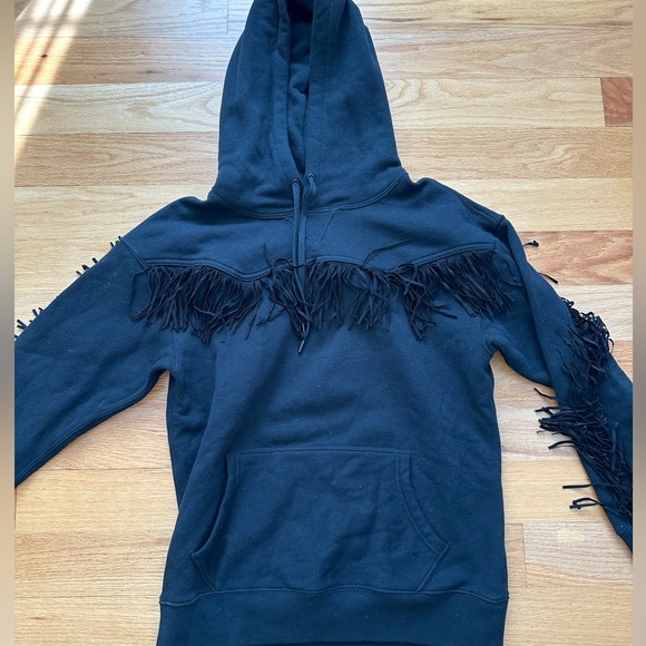 Polo Ralph Lauren Tops - Ralph Lauren suede fringe hoodie